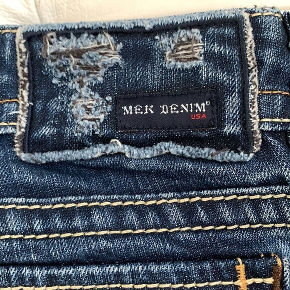 Mer Denim Flare Leg Jeans Women’s Size 27/32 - Picture 10 of 13